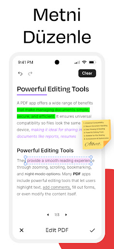 PDF Form Doldurma ve Düzenle ekran görüntüsü