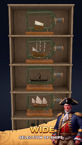 IDLE Ships: Boats in a Bottles ekran görüntüsü