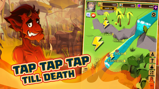Almighty: idle clicker game ekran görüntüsü