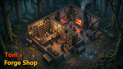 Forge Shop - iş oyunu ekran görüntüsü