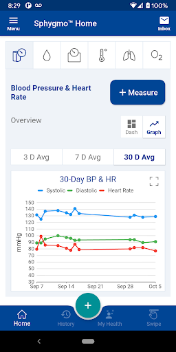 Sphygmo Blood Pressure ekran görüntüsü
