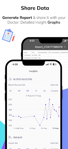 Blood Sugar Diabetes Tracker ekran görüntüsü