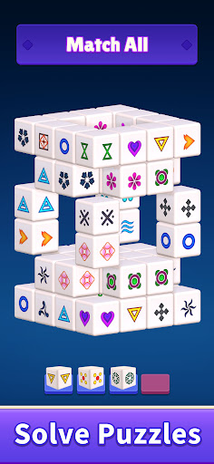 Cube Blast 3D - Tile Mahjong ekran görüntüsü