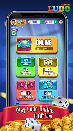 Ludo Comfun Online Live Game ekran görüntüsü