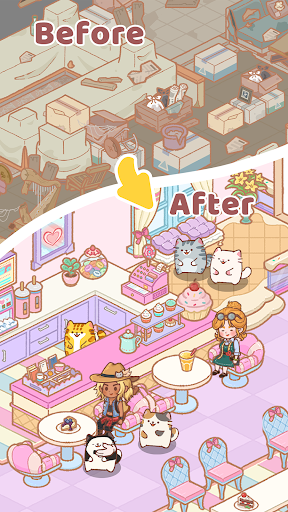 Cat Garden Merge ekran görüntüsü