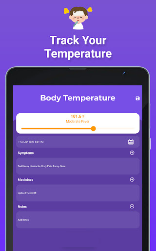 Body Temperature App ekran görüntüsü
