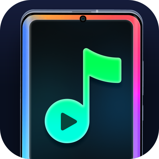 Edge Border Lighting On Music