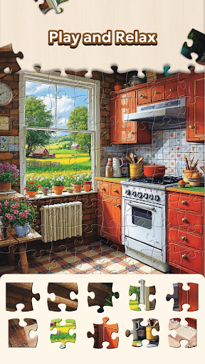 Jigsaw Puzzle - Countryside ekran görüntüsü