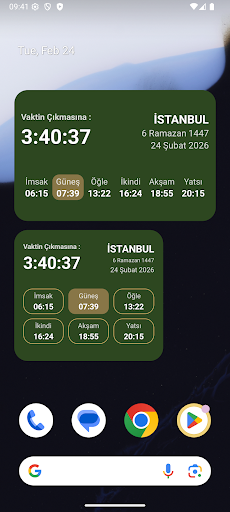 Namaz Vakti (islamveihsan) ekran görüntüsü