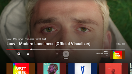 YouTube Music ekran görüntüsü