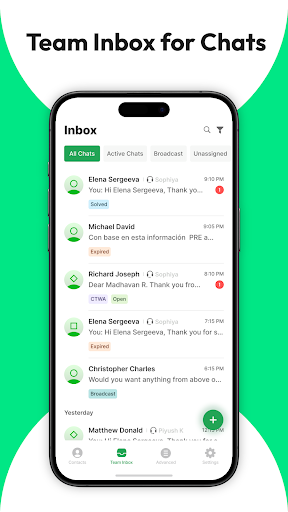 WATI - Team Inbox for WhatsApp ekran görüntüsü