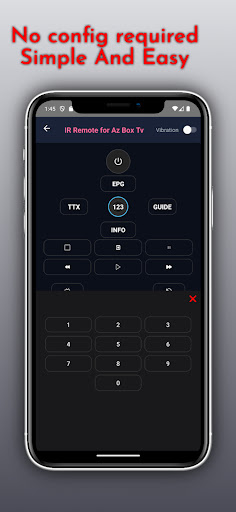 Remote for Az Box tv ekran görüntüsü