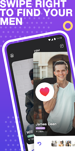 HIM - Gay Dating & Chat ekran görüntüsü