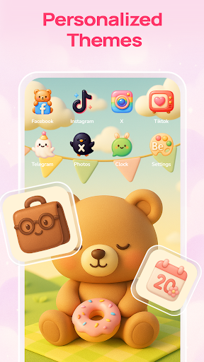 Theme Change: Widget & Icon ekran görüntüsü