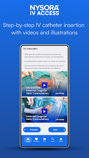 NYSORA IV Access ekran görüntüsü