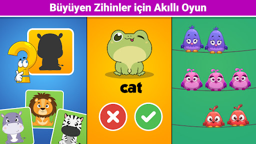 Çocuklar için hayvan bulmaca ekran görüntüsü