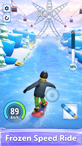 Snow Rider - Ski Adventure ekran görüntüsü