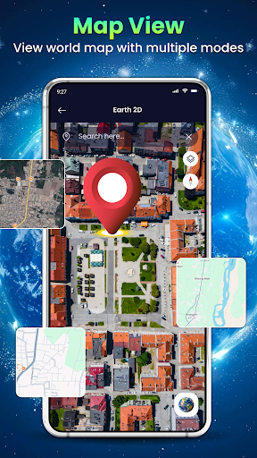 Earth Map, Live Satellite View ekran görüntüsü