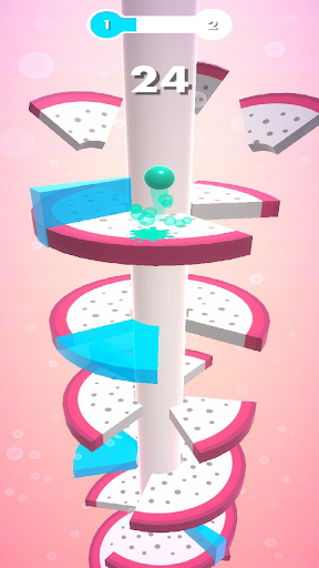 Helix Fruit Falls games ekran görüntüsü