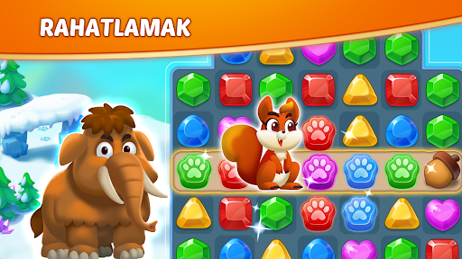 Jewel Blast Time - Match 3 ekran görüntüsü
