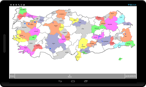Şehir Bulma Oyunu ekran görüntüsü