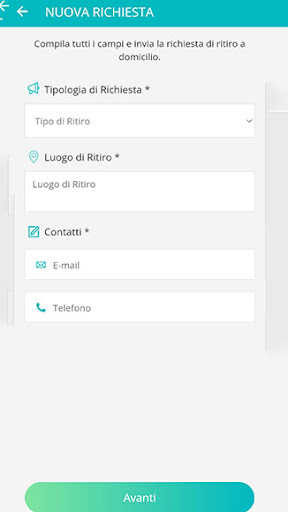 App Cittadino Tekneko ekran görüntüsü