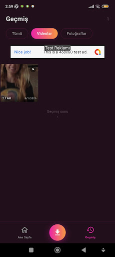 Short Video Downloader ekran görüntüsü