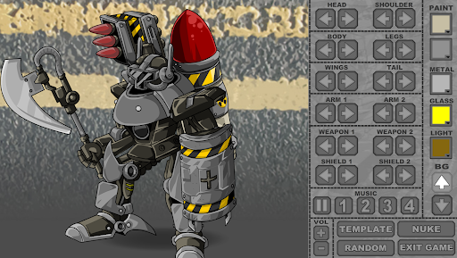 Mecha Dress Up ekran görüntüsü