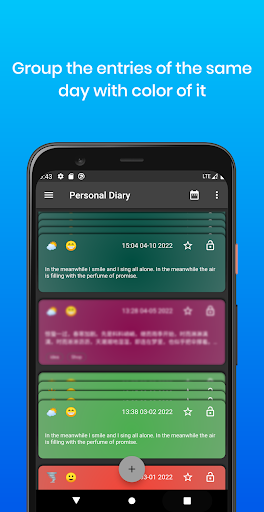 P.Diary:colorful memo,mood ekran görüntüsü