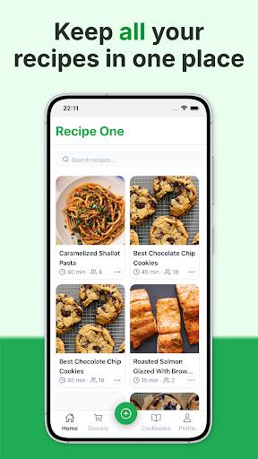 Recipe One: Recipe Keeper ekran görüntüsü