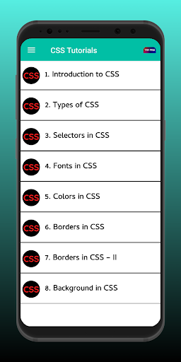 Learn CSS Tutorials: Coding ekran görüntüsü