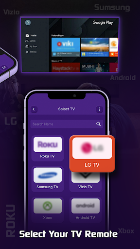 Purple Remote for Smart TV ekran görüntüsü