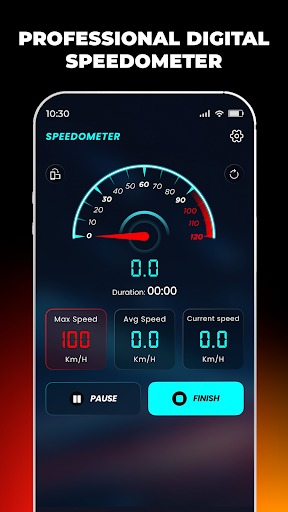 GPS Speedometer, Odometer App ekran görüntüsü