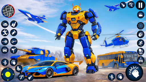 Robot Game Transformation Game ekran görüntüsü