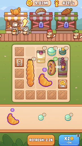Cats & Food: Bag Idle ekran görüntüsü