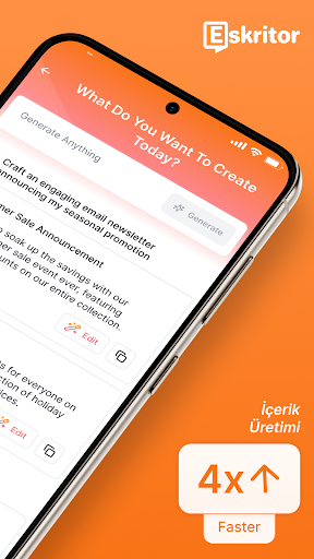 Eskritor: AI Yazı Asistanı ekran görüntüsü