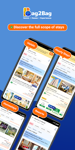 Book Hotels & Stays - Bag2Bag ekran görüntüsü