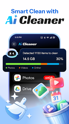 SmartClean AI: Storage Cleaner ekran görüntüsü