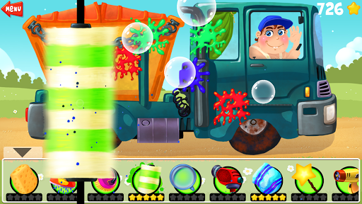 Amazing Car Wash Game For Kids ekran görüntüsü