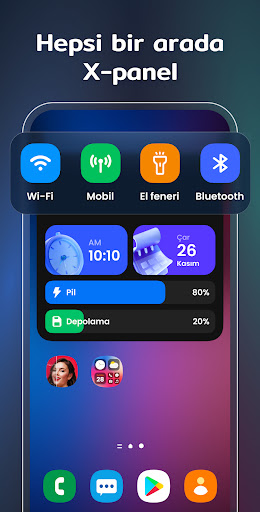 Widgets ve Temalar: iWidgets ekran görüntüsü