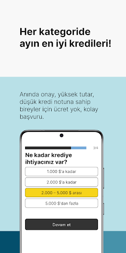 Hızlı İhtiyaç Kredisi ekran görüntüsü