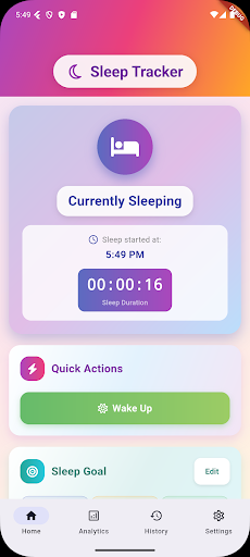 Sleep Time Tracker ekran görüntüsü
