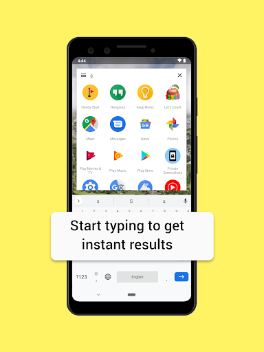 Handy Start: Fast App Finder ekran görüntüsü