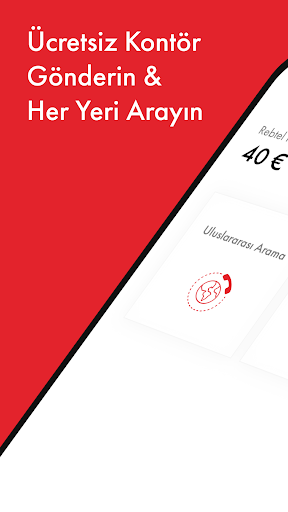 Rebtel: Yüklemeler ve Aramalar ekran görüntüsü