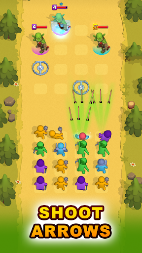 Color Heroes: Connect & Attack ekran görüntüsü