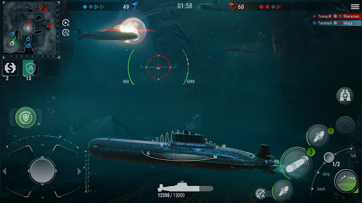 WORLD of SUBMARINES: Navy PvP ekran görüntüsü