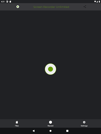 Screen Recorder Unlimited ekran görüntüsü