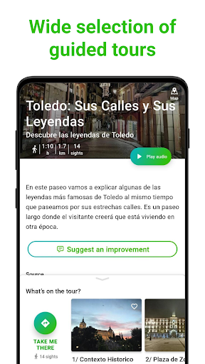 Toledo Tour Guide:SmartGuide ekran görüntüsü