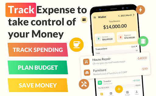 Money Tracker Expense Tracker ekran görüntüsü