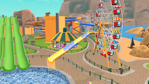 Waterpark Theme Simulator ekran görüntüsü